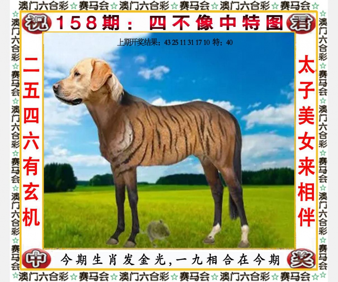 158期四不像中特图[图]